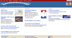 Desktop Screenshot of lincolnhighwayassoc.org